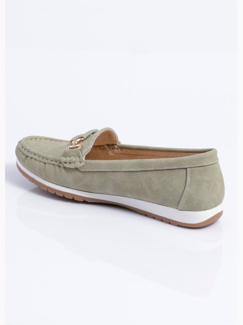 Mocasines de cuña suave, ancho cómodo. - Afibel - Kiabi