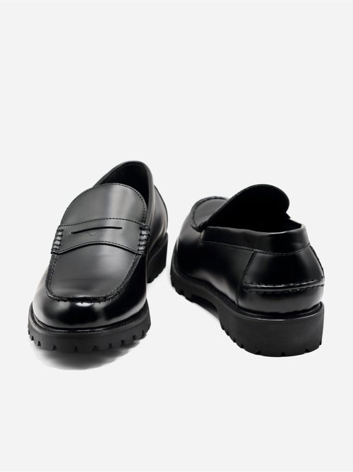 Mocasines de piel - uomo - Kiabi