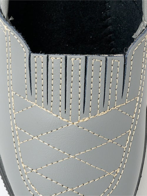 Mocasines de piel anchos confort elásticos - Afibel - Kiabi Mocasines de piel anchos confort elásticos - Afibel - Kiabi