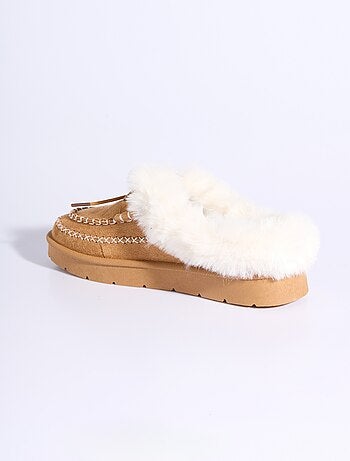 Mocasines de piel y trenzas indias - AFIBEL