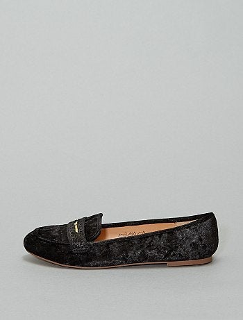 Mocasines de terciopelo - Kiabi