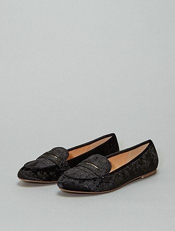 Mocasines de terciopelo - Kiabi