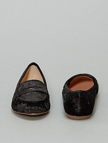 Mocasines de terciopelo - Kiabi