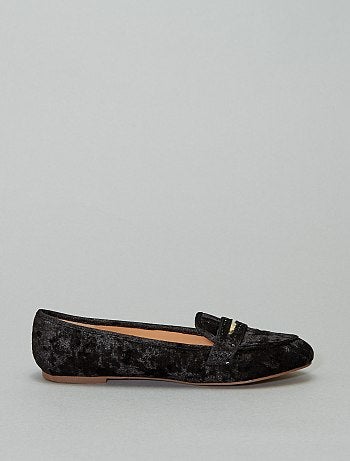 Mocasines de terciopelo - Kiabi