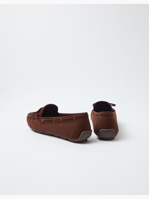 Mocasines efecto ante, MO Fashion - Kiabi