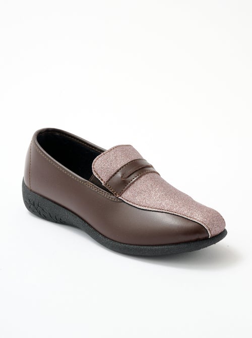 Mocasines elásticos ancho confort - Afibel - Kiabi