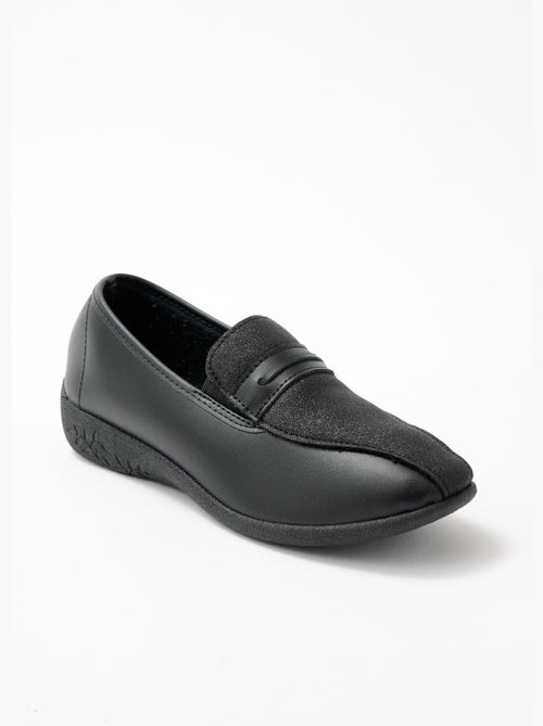 Mocasines elásticos ancho confort - Afibel - Kiabi
