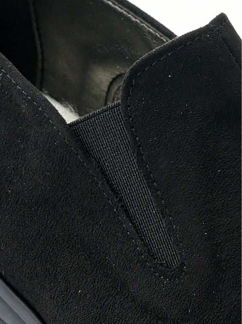 Mocasines elásticos con cuña ancha y confort. - Afibel - Kiabi