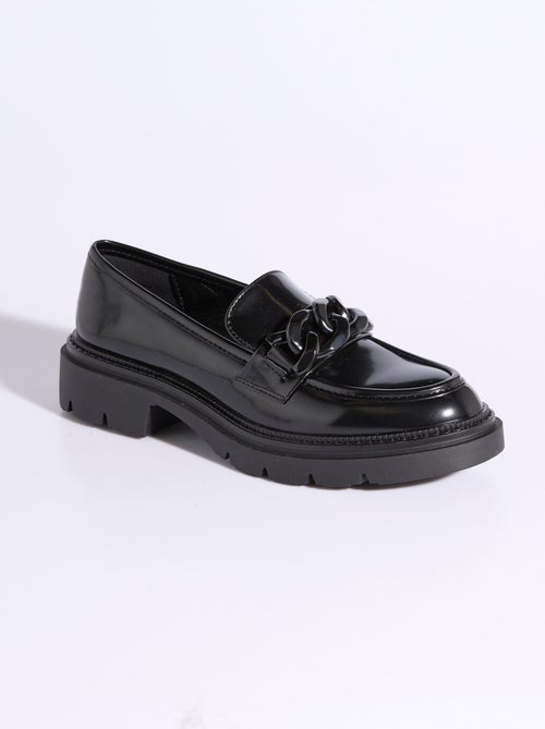 Mocasines estilo chunky con eslabones metálicos - AFIBEL - Kiabi