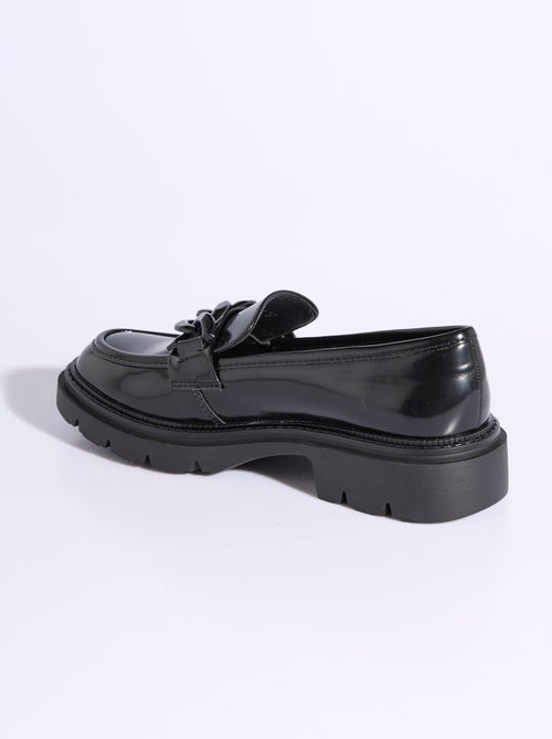 Mocasines estilo chunky con eslabones metálicos - AFIBEL - Kiabi
