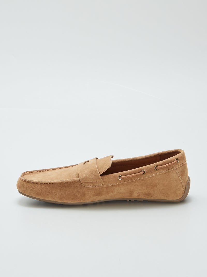 Mocasines estilo náutico MARRON - Kiabi