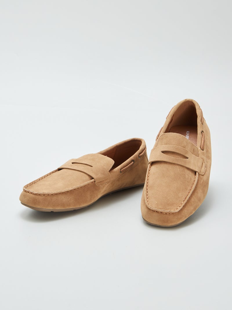 Mocasines estilo náutico MARRON - Kiabi
