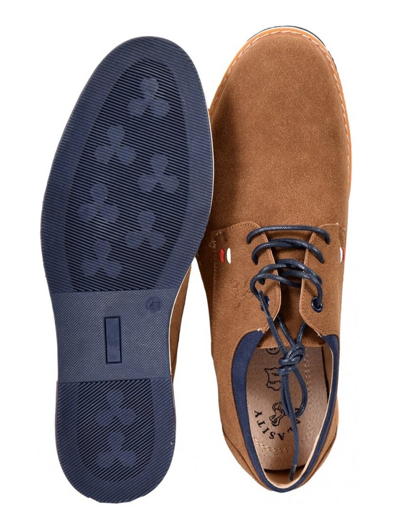 Mocasines Forro Cuero PREMIUM Marrón - Kiabi