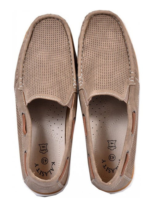 Mocasines Forro CUERO PREMIUM - Kiabi
