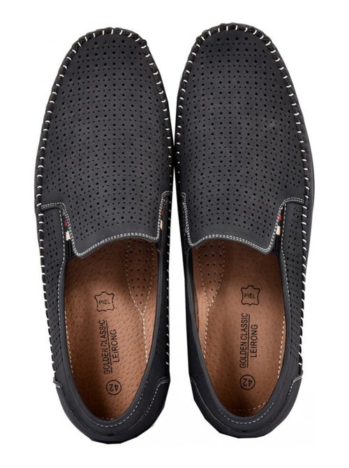 Mocasines Hombre Forro Cuero Premium - Kiabi Mocasines Hombre Forro Cuero Premium - Kiabi