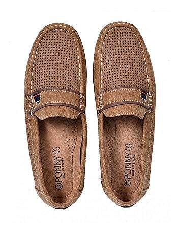 Mocasines Hombre Forro Cuero Premium