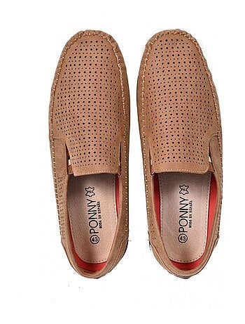 Mocasines Hombre Forro Cuero Premium
