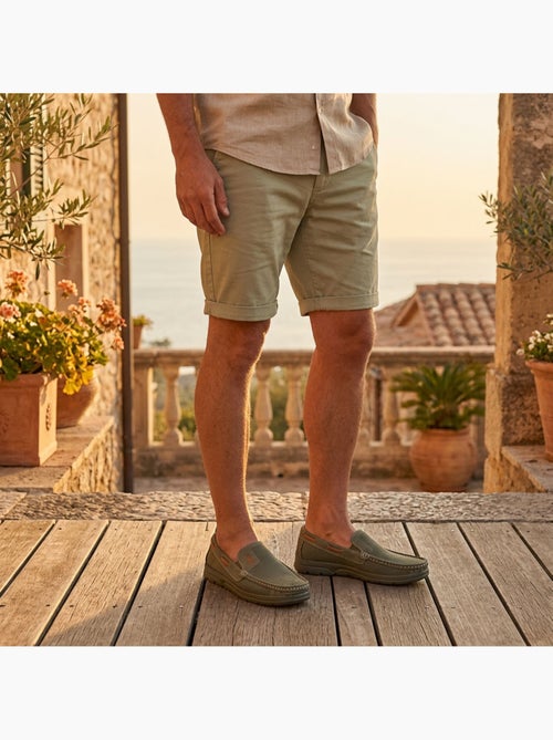 Mocasines Hombre Microperforados Confort Verano Suela Crantada OZABI - Kiabi Mocasines Hombre Microperforados Confort Verano Suela Crantada OZABI - Kiabi
