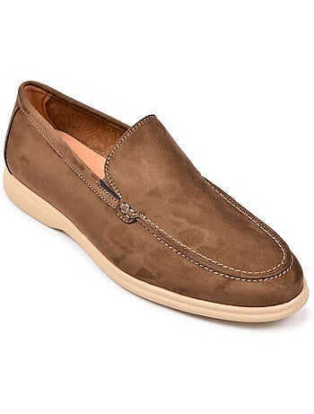 Mocasines Hombre Premium Ante Confort Slip-On OZABI