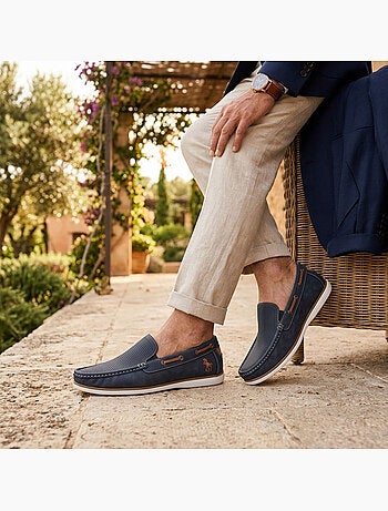 Mocasines hombre transpirables perforados confort verano OZABI