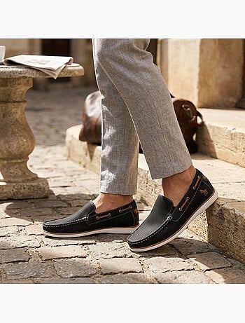 Mocasines hombre transpirables perforados confort verano OZABI