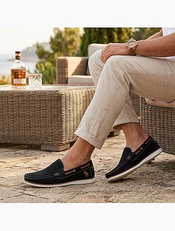 Mocasines hombre transpirables perforados confort verano OZABI