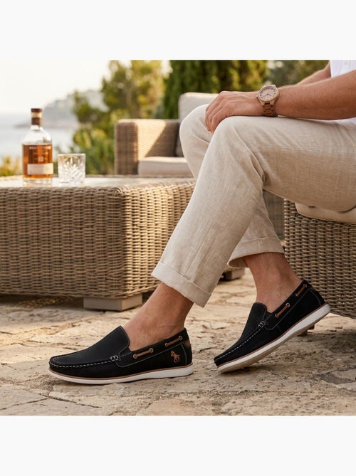 Mocasines hombre transpirables perforados confort verano OZABI - Kiabi