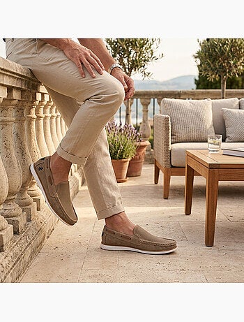 Mocasines hombre transpirables perforados confort verano OZABI
