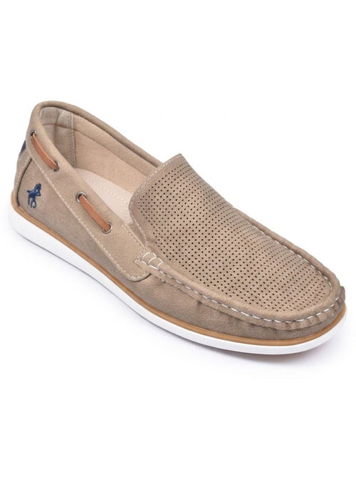 Mocasines hombre transpirables perforados confort verano OZABI - Kiabi