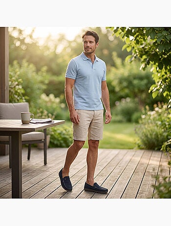 Mocasines Hombre Verano Confort Slip-On OZABI