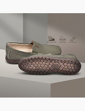 Mocasines Hombre Verano Confort Slip-On OZABI