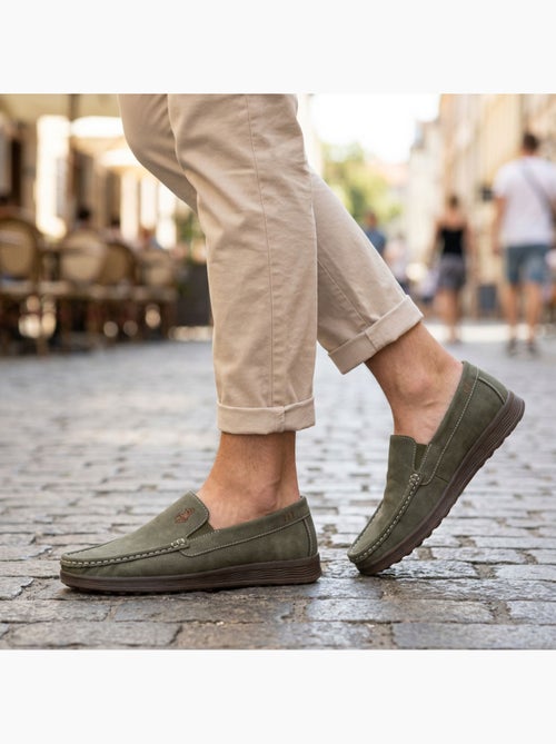 Mocasines Hombre Verano Confort Slip-On OZABI - Kiabi Mocasines Hombre Verano Confort Slip-On OZABI - Kiabi
