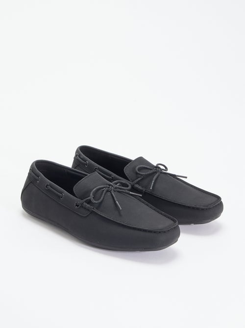 Mocasines lisos de antelina - Kiabi Mocasines lisos de antelina - Kiabi