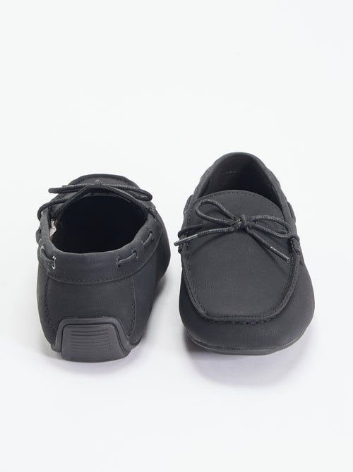 Mocasines lisos de antelina - Kiabi Mocasines lisos de antelina - Kiabi