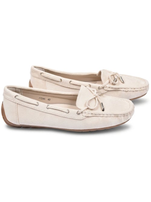 Mocasines Mujer Cordones Ante Bobo Chic 3 Colores OZABI - Kiabi Mocasines Mujer Cordones Ante Bobo Chic 3 Colores OZABI - Kiabi