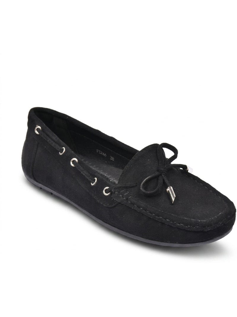 Mocasines Mujer Cordones Ante Bobo Chic 3 Colores OZABI Negro - Kiabi