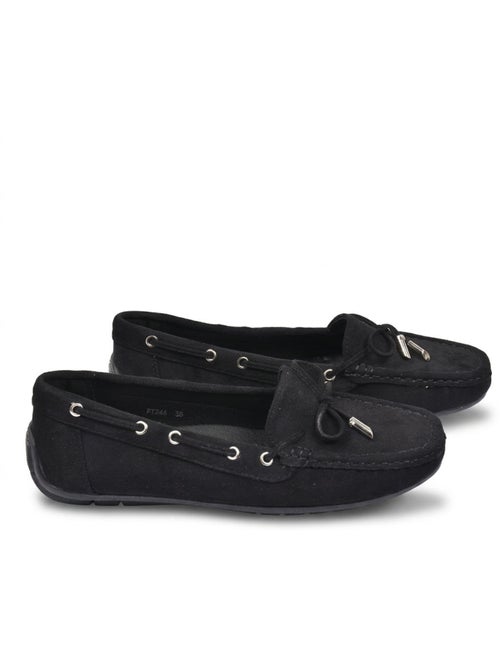 Mocasines Mujer Cordones Ante Bobo Chic 3 Colores OZABI - Kiabi Mocasines Mujer Cordones Ante Bobo Chic 3 Colores OZABI - Kiabi