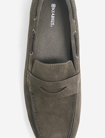 Mocasines náuticos de antelina