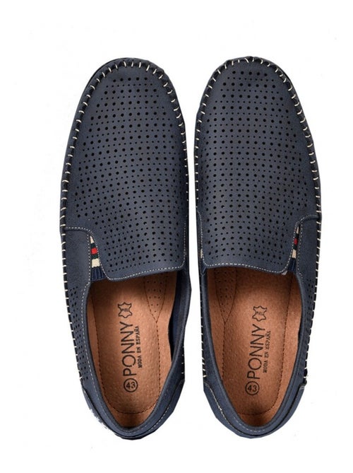 Mocasines para Hombre Forro de Cuero Premium - Kiabi