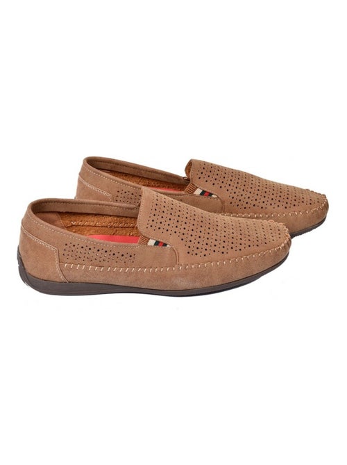 Mocasines para Hombre Forro de Cuero Premium - Kiabi
