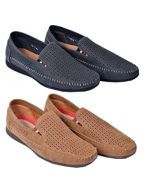 Mocasines para Hombre Forro de Cuero Premium - Kiabi