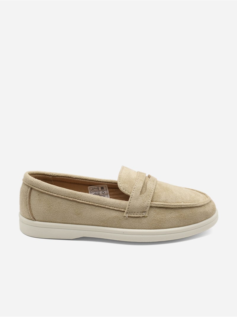 Mocasines para ponerse - C M Beige - Kiabi