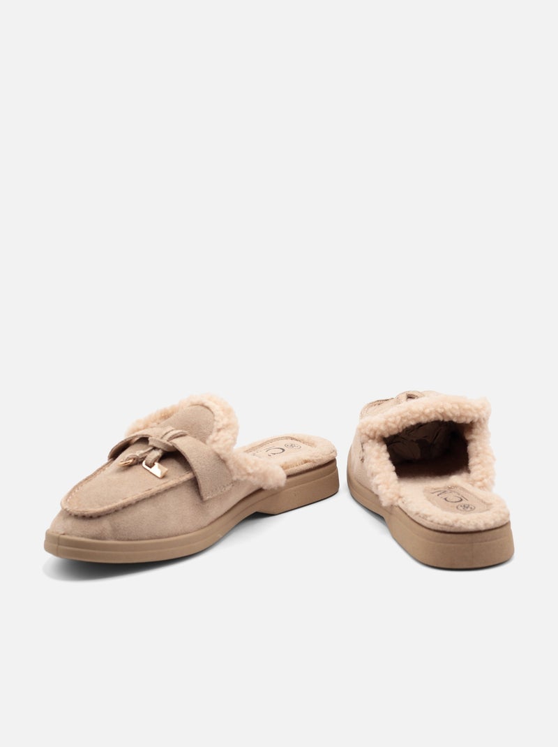 Mocasines para ponerse - C M Caqui - Kiabi