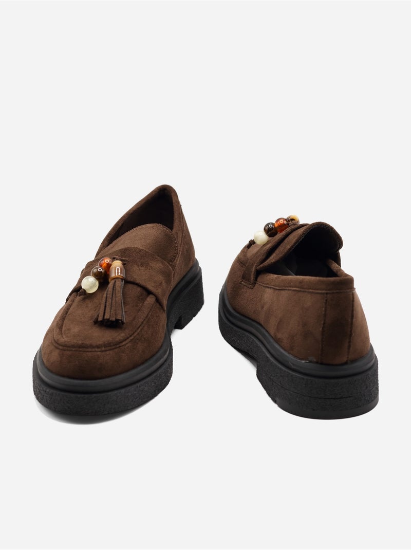 Mocasines para ponerse - C M Marrón - Kiabi