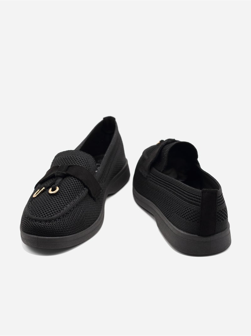 Mocasines para ponerse - C M Negro - Kiabi