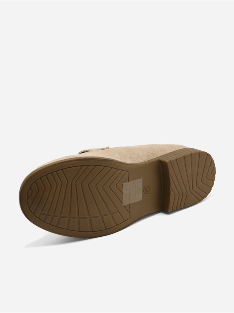 Mocasines para ponerse - C M Taupe - Kiabi