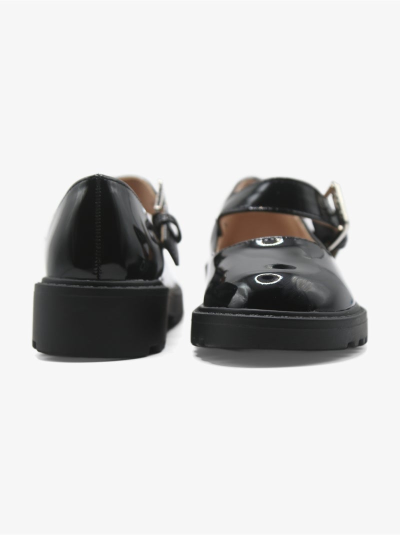 Mocasines para ponerse - Doremi Negro Negro - Kiabi