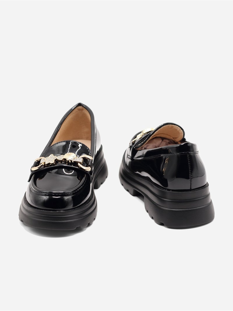 Mocasines para ponerse - Doremi Negro - Kiabi