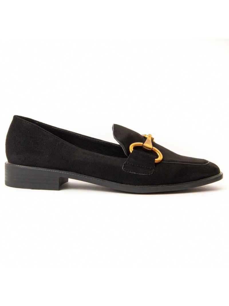 Mocasines Plano Sintetico Montevita Negro - Kiabi