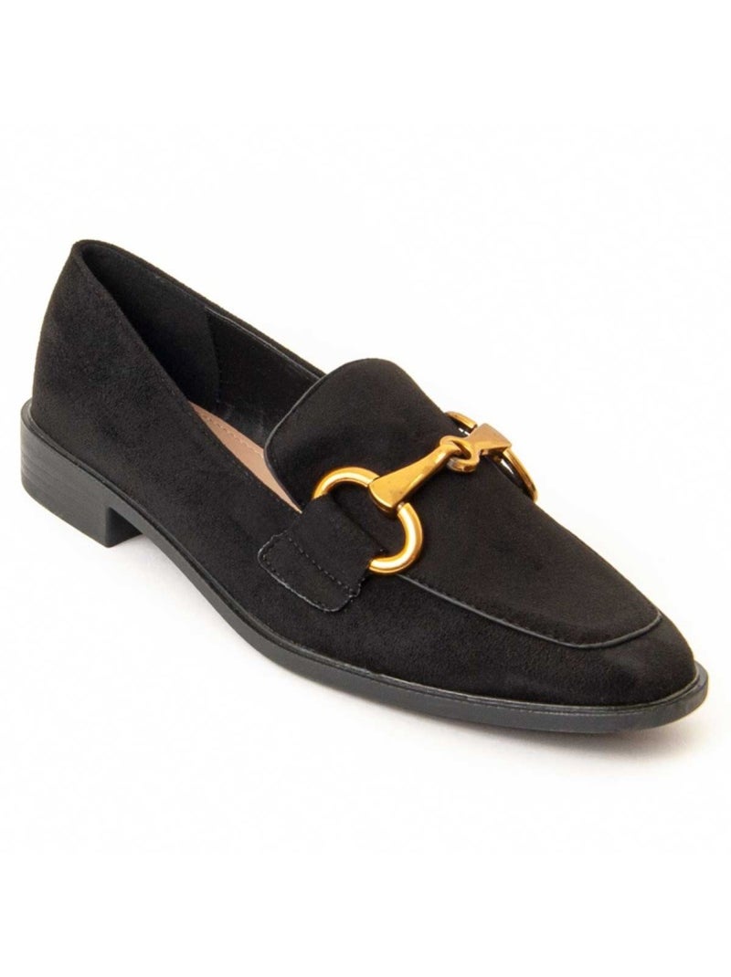Mocasines Plano Sintetico Montevita Negro - Kiabi